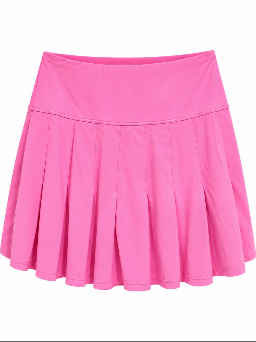 Lilly Pulitzer Hot Pink Pleated Skater Skirt Luxletic With Inner Shorts Size XS